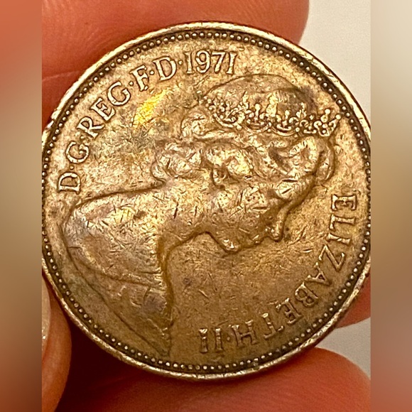 Vintage (1971)2 New Pence Coin - Picture 2 of 2
